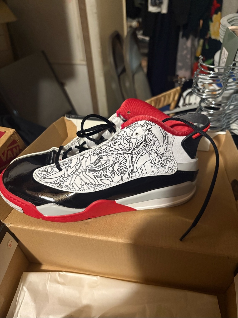 Air Jordan Dub Zero 'Fire Red'
